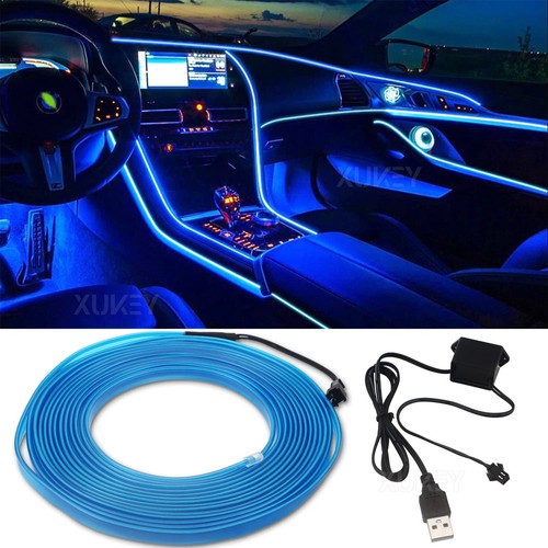 Usb blau auto - blau, led