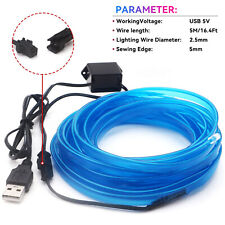 USB Blau Auto LED