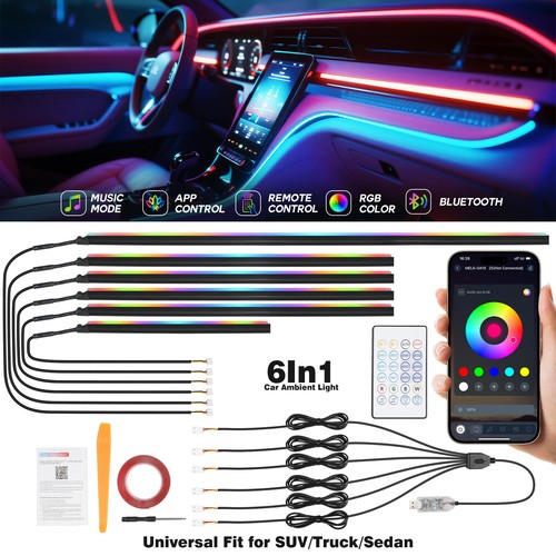 6in1 auto rgb led - auto,